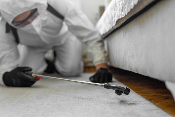 Professional Pest Control technician working in Oconee County County, GA